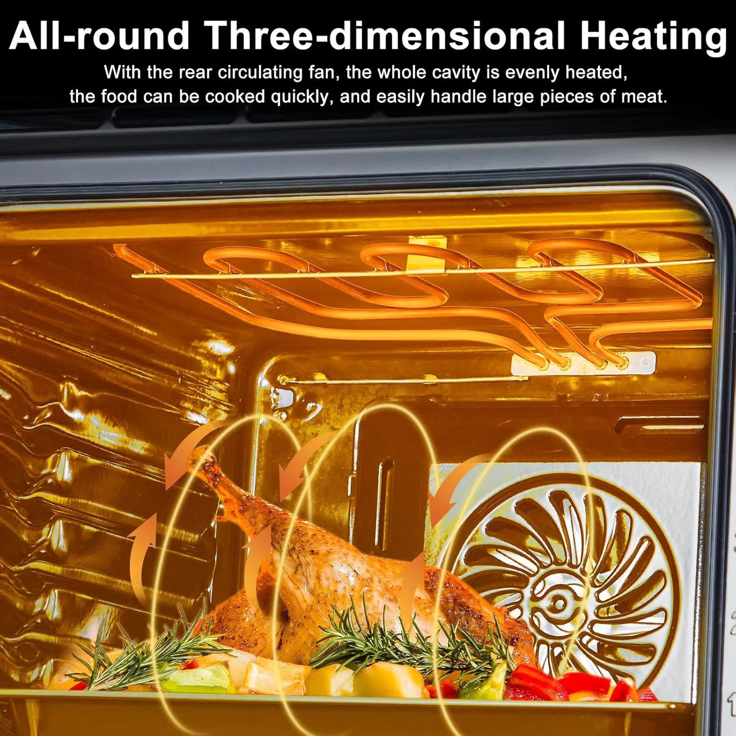 Compact 24" Touch Screen Convection Oven - 2.5 Cu. Ft.