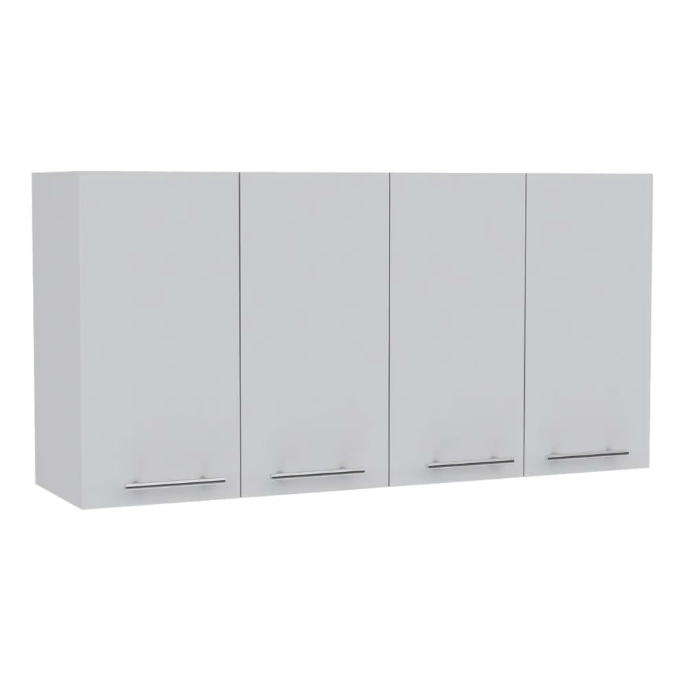 Wall Cabinet with Two Spacious Divisions, 4-Doors