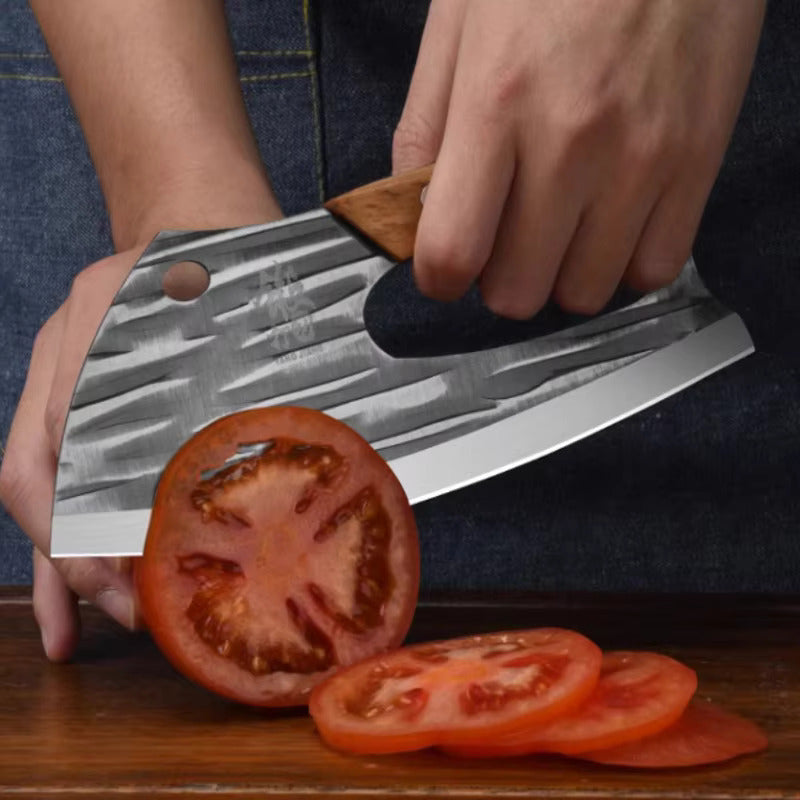 Meat Cleaver Knife Stainless Steel Sharp Slicing Knife for All Kinds of Meat Household Labor Saving Kitchen Knife